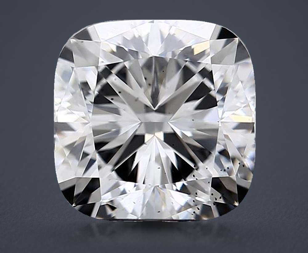 2.00 Carat Cushion Lab Diamond