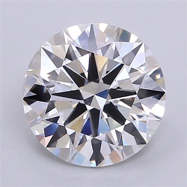 2.22ct F VS1 Rare Carat Ideal Cut Round Lab Grown Diamond