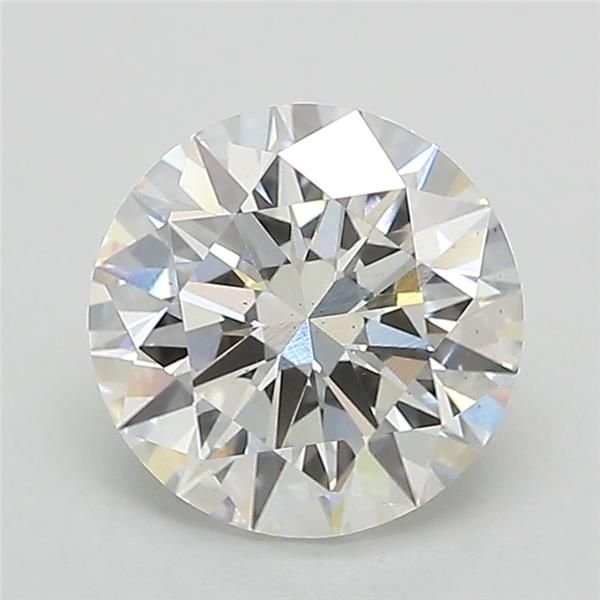 2.02ct D SI1 Rare Carat Ideal Cut Round Lab Grown Diamond