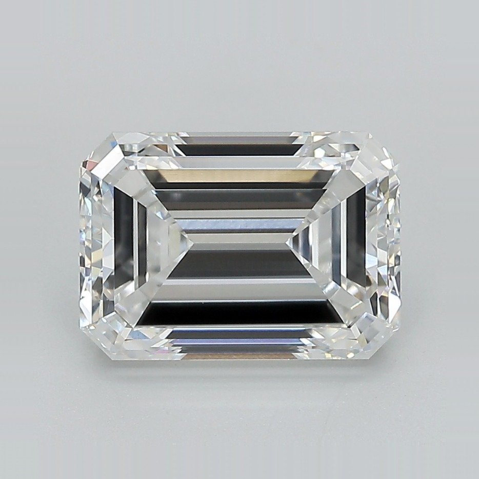 3.39ct E VS1 Excellent Cut Emerald Lab Grown Diamond