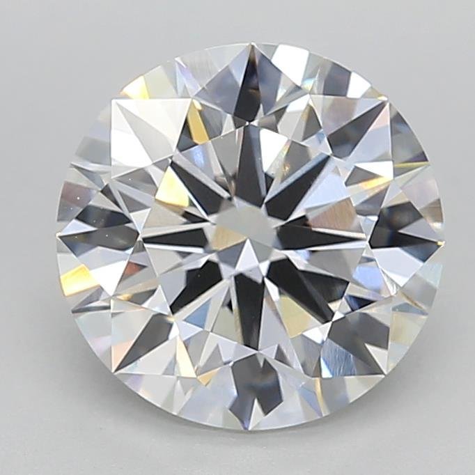 4.02ct F VS1 Excellent Cut Round Lab Grown Diamond