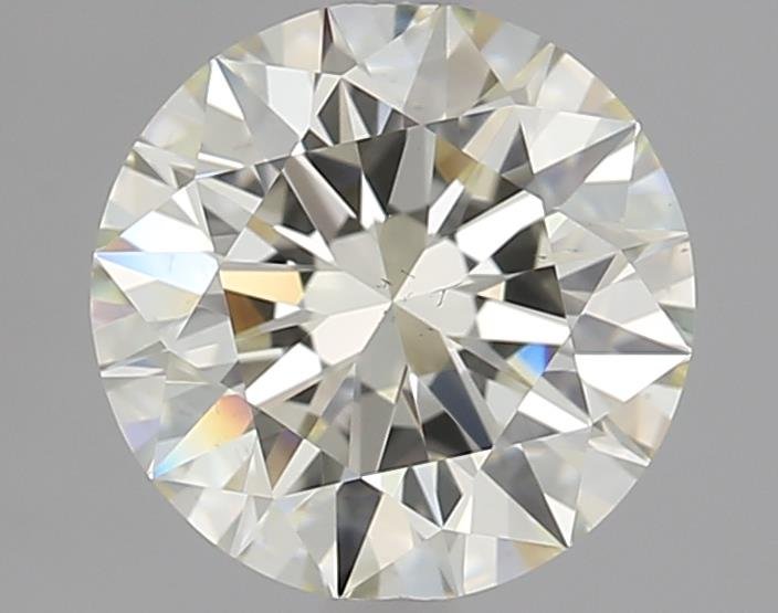 2.01ct K VS2 Rare Carat Ideal Cut Round Diamond