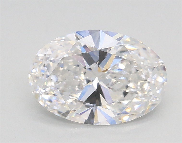 1.01ct D VS1 Rare Carat Ideal Cut Oval Lab Grown Diamond