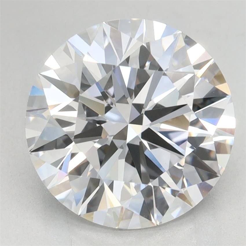 2.72ct D VVS1 Rare Carat Ideal Cut Round Lab Grown Diamond