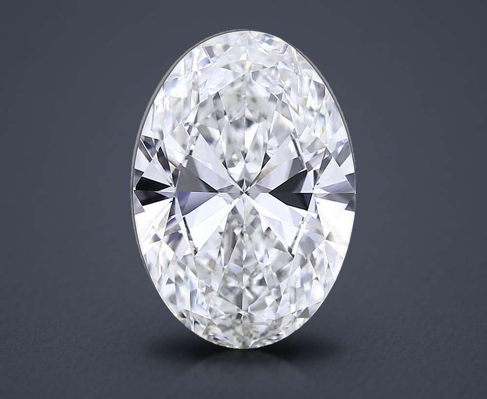 8.02 Carat Oval Lab Diamond