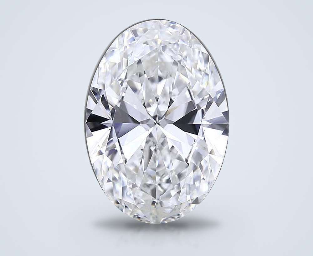 8.02 Carat Oval Lab Diamond