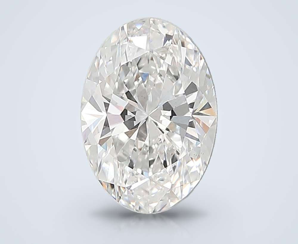 4.00 Carat Oval Lab Diamond