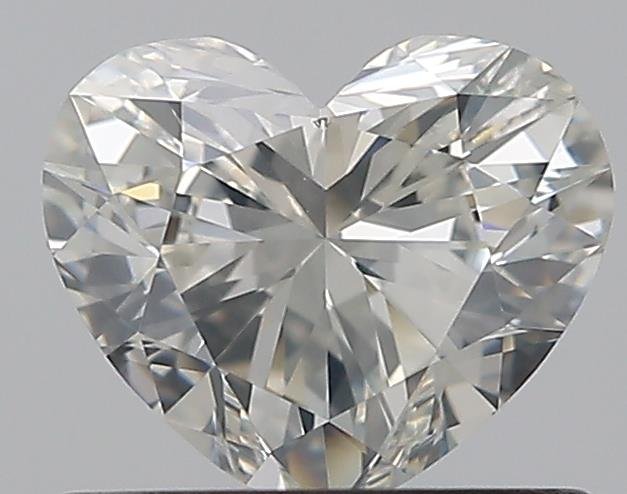 0.68ct J SI1 Rare Carat Ideal Cut Heart Diamond