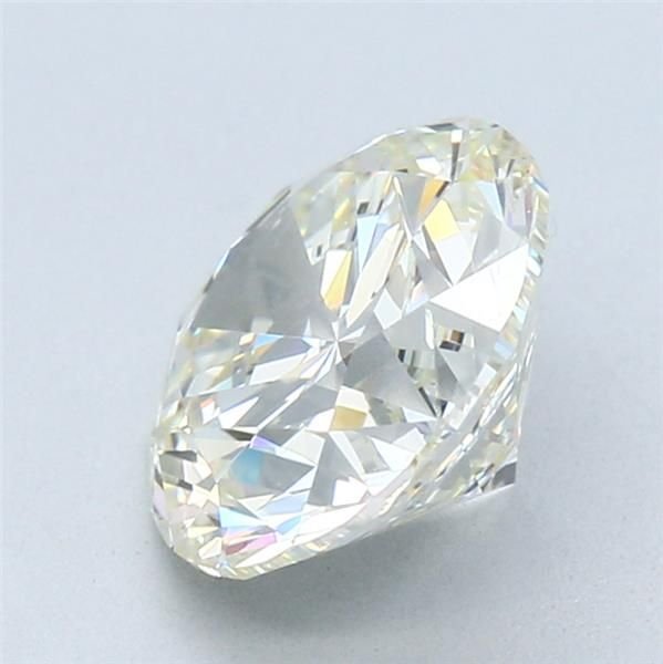 3.01ct J VVS2 Excellent Cut Round Diamond