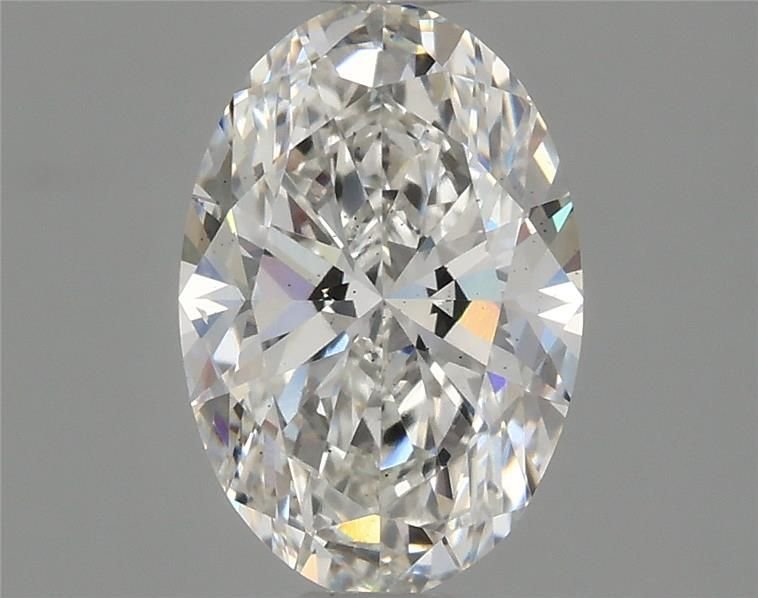 1.26ct E VS2 Rare Carat Ideal Cut Oval Lab Grown Diamond