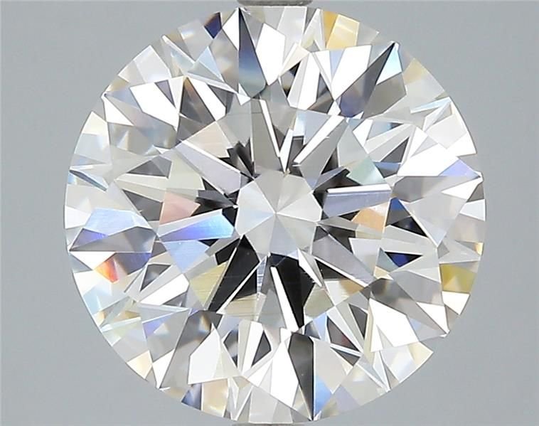 4.28ct H VVS1 Rare Carat Ideal Cut Round Diamond