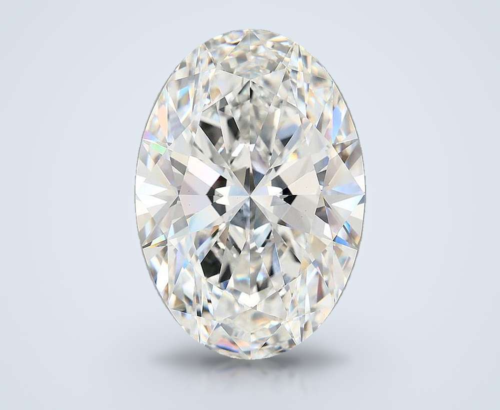 10.40 Carat Oval Lab Diamond