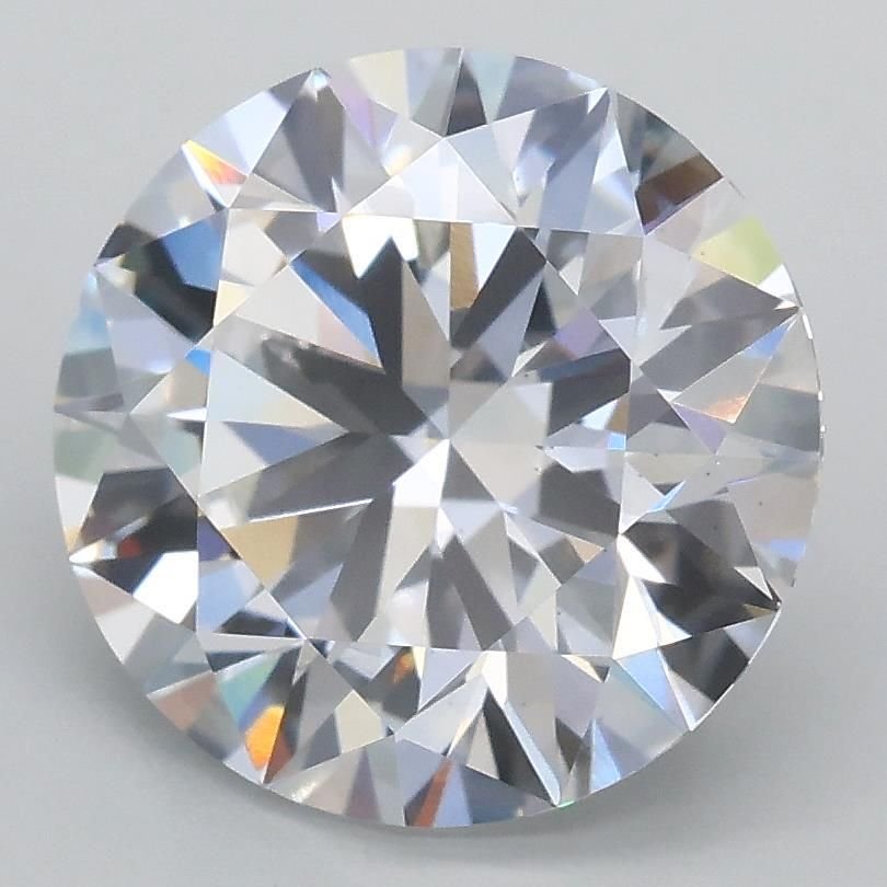 3.00ct E VS2 Rare Carat Ideal Cut Round Lab Grown Diamond