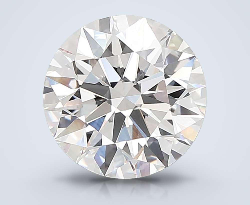 4.04 Carat Round Lab Diamond