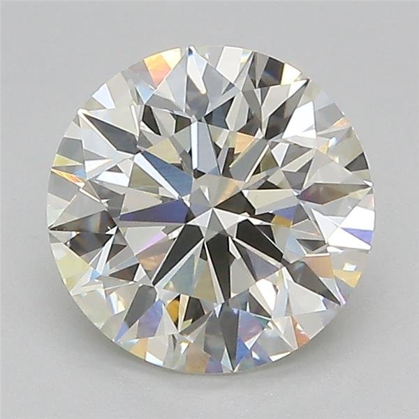 2.30ct J VS1 Rare Carat Ideal Cut Round Lab Grown Diamond