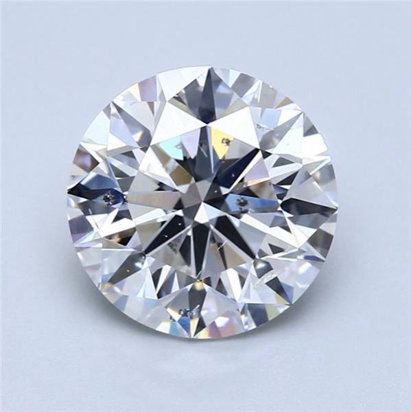 3.00ct E SI2 Rare Carat Ideal Cut Round Diamond