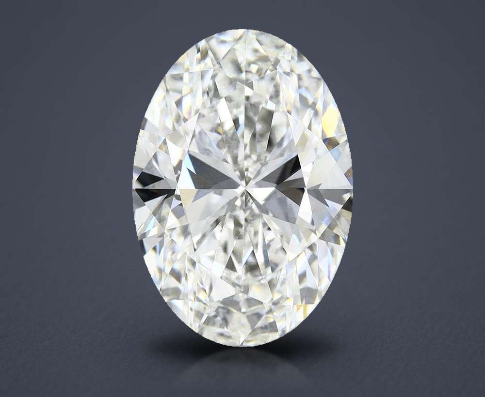 7.00 Carat Oval Lab Diamond