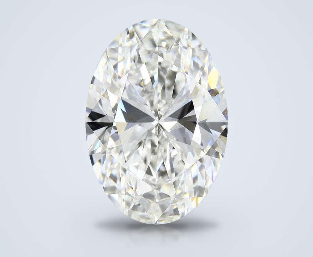 7.00 Carat Oval Lab Diamond