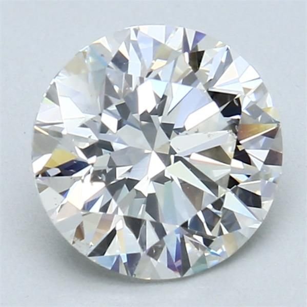 2.00ct H SI1 Rare Carat Ideal Cut Round Diamond