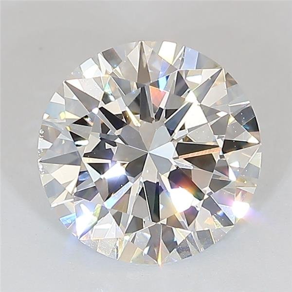 2.22ct F VS1 Excellent Cut Round Lab Grown Diamond