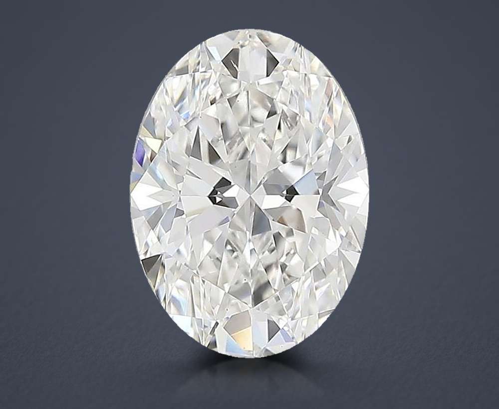 2.61 Carat Oval Lab Diamond