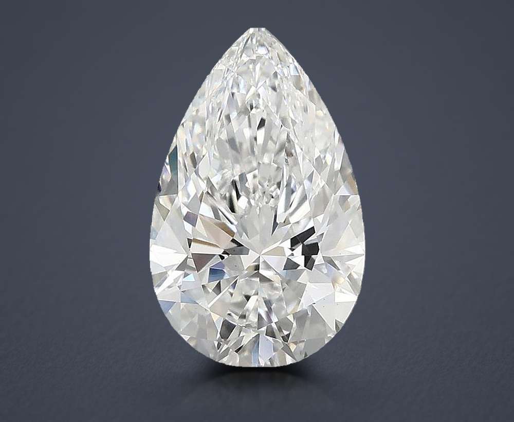 2.10 Carat Pear Lab Diamond