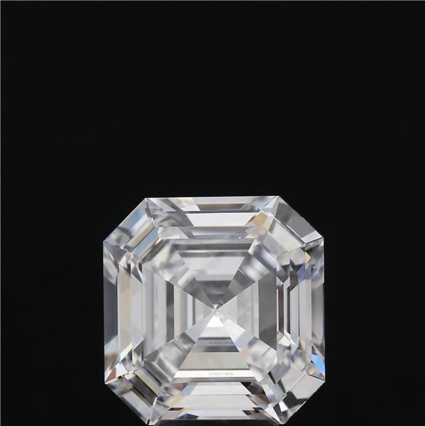 4.87ct D IF Good Cut Asscher Diamond