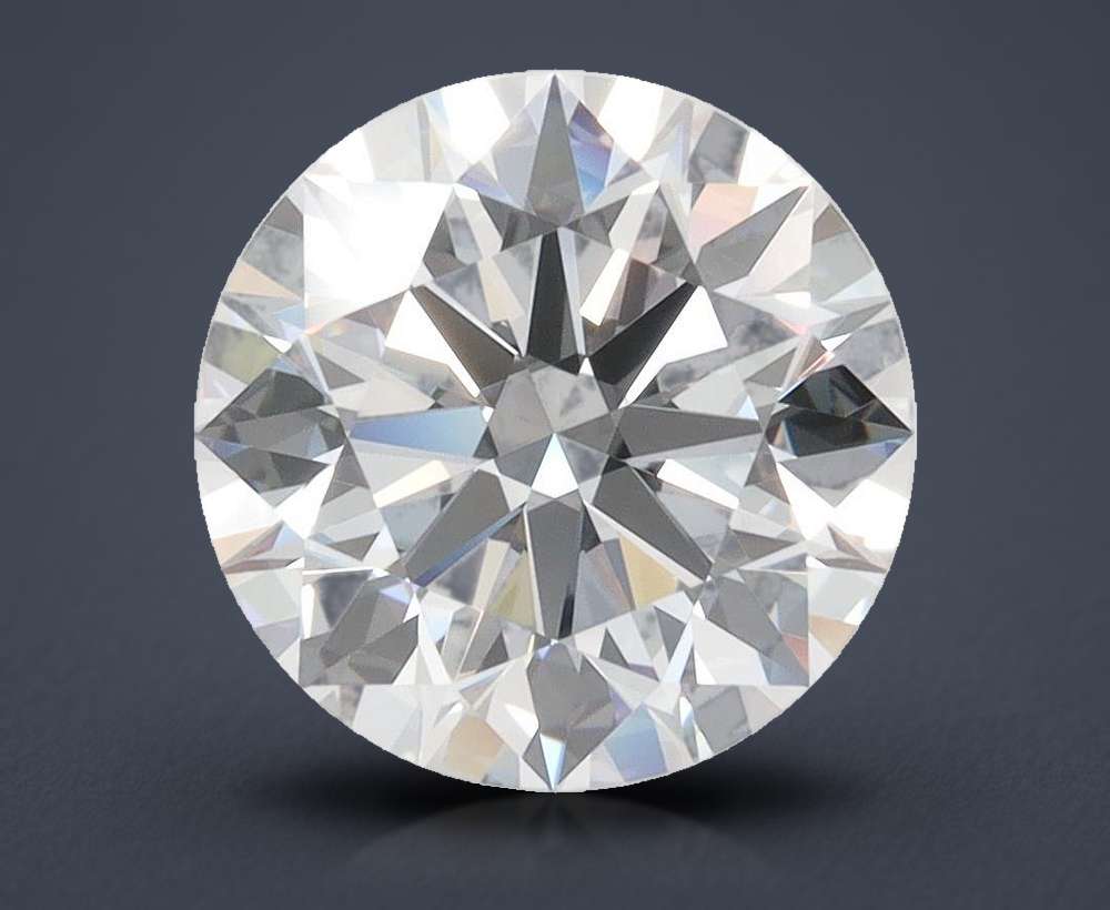 3.25 Carat Round Lab Diamond