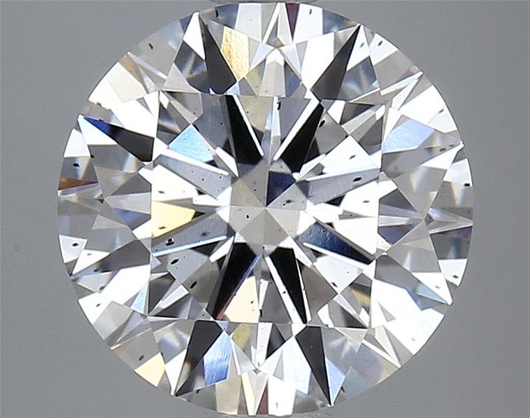 4.68ct G SI1 Rare Carat Ideal Cut Round Lab Grown Diamond