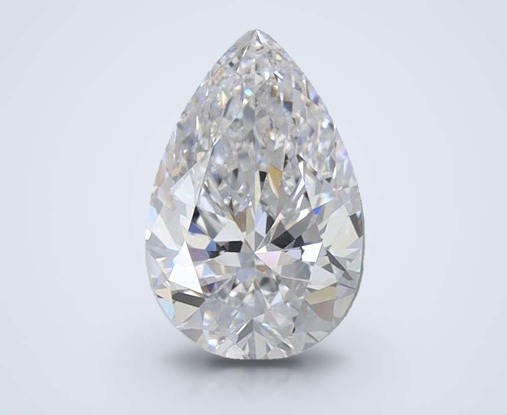 1.00 Carat Pear Lab Diamond
