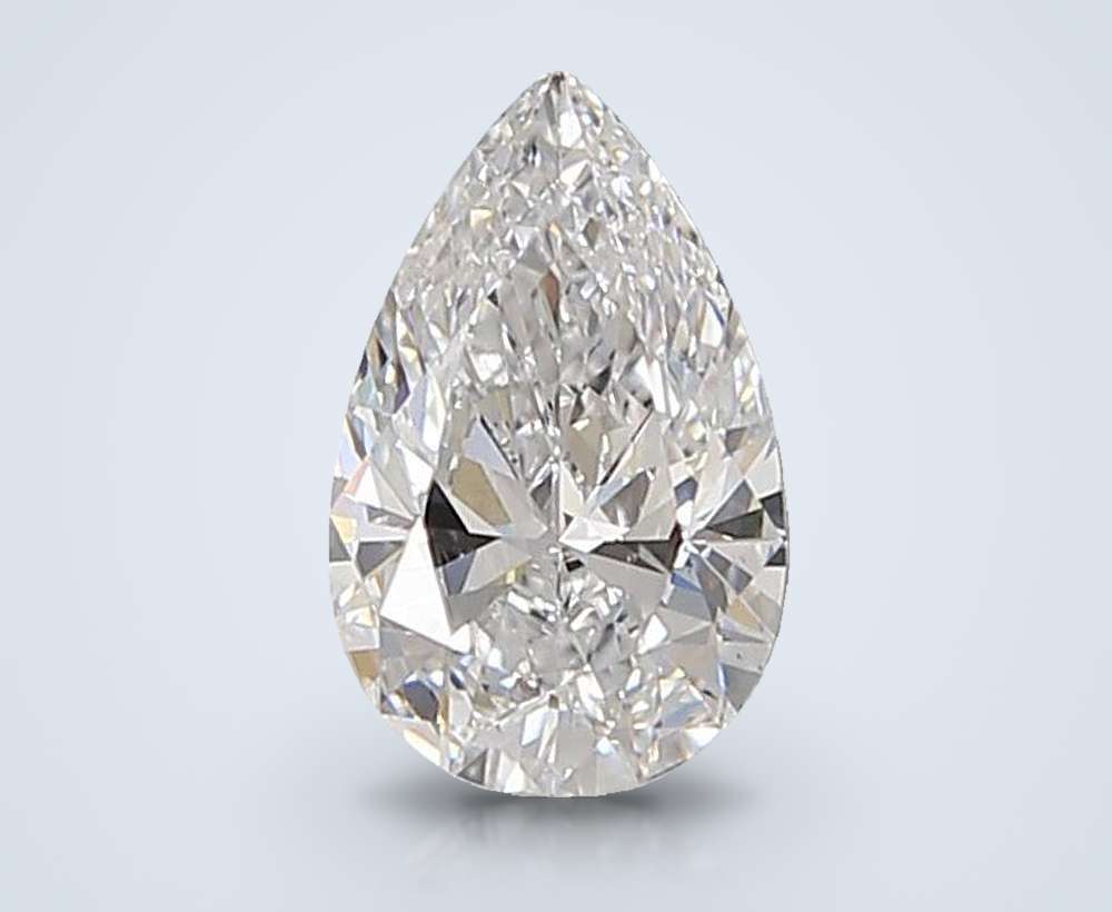 0.83 Carat Pear Lab Diamond