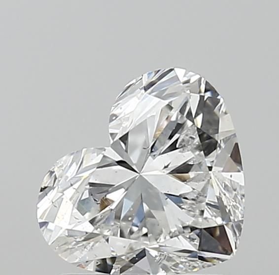 1.51ct E SI2 Rare Carat Ideal Cut Heart Diamond