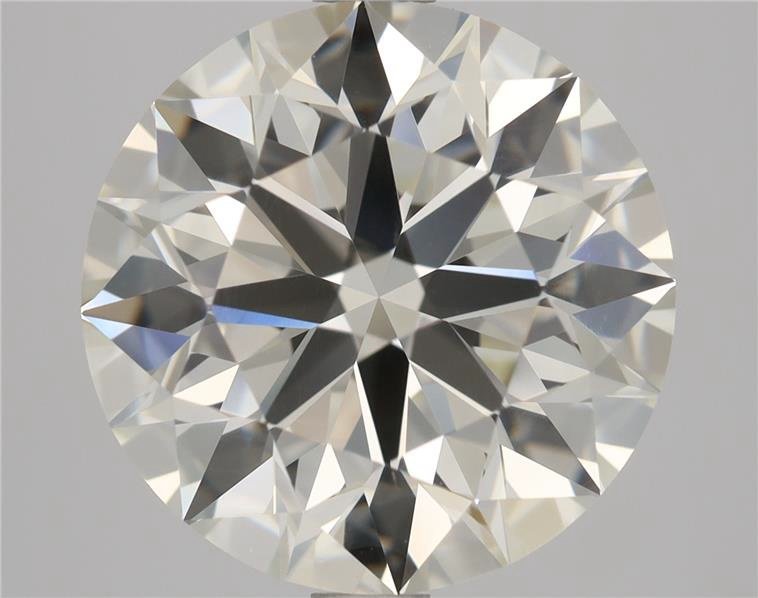 3.21ct K VVS2 Rare Carat Ideal Cut Round Diamond