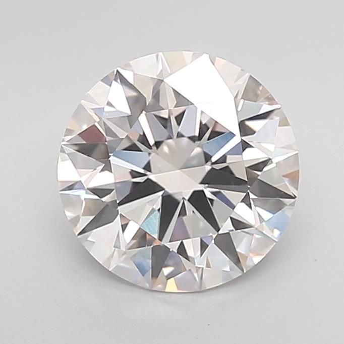3.04ct I VS1 Rare Carat Ideal Cut Round Lab Grown Diamond