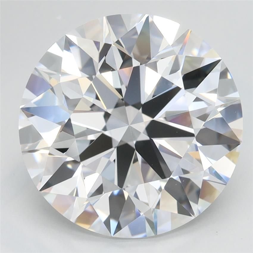 4.50ct D IF Rare Carat Ideal Cut Round Lab Grown Diamond
