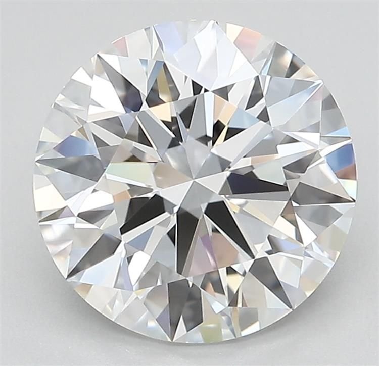 3.03ct D IF Rare Carat Ideal Cut Round Lab Grown Diamond