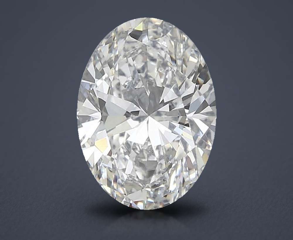 3.24 Carat Oval Lab Diamond