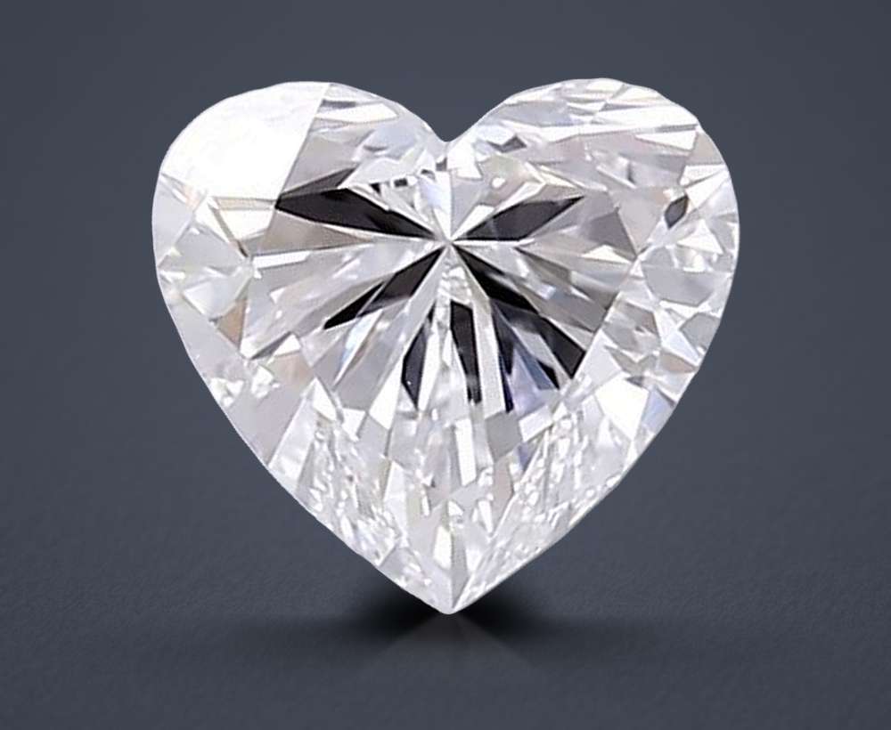 1.50 Carat Heart Lab Diamond