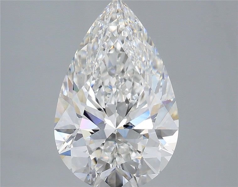 3.85 Carat Pear Lab Diamond