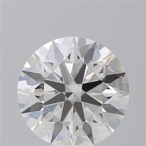 7.04ct H VS2 Rare Carat Ideal Cut Round Lab Grown Diamond