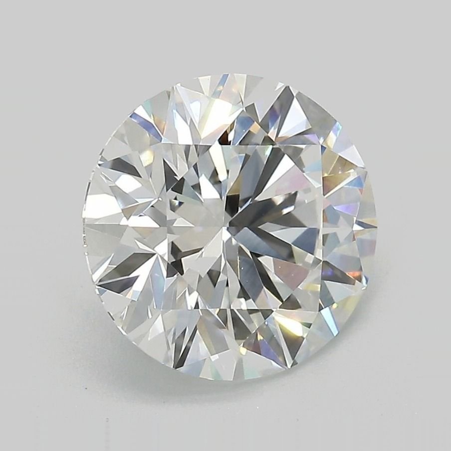 3.77ct F VVS2 Rare Carat Ideal Cut Round Lab Grown Diamond