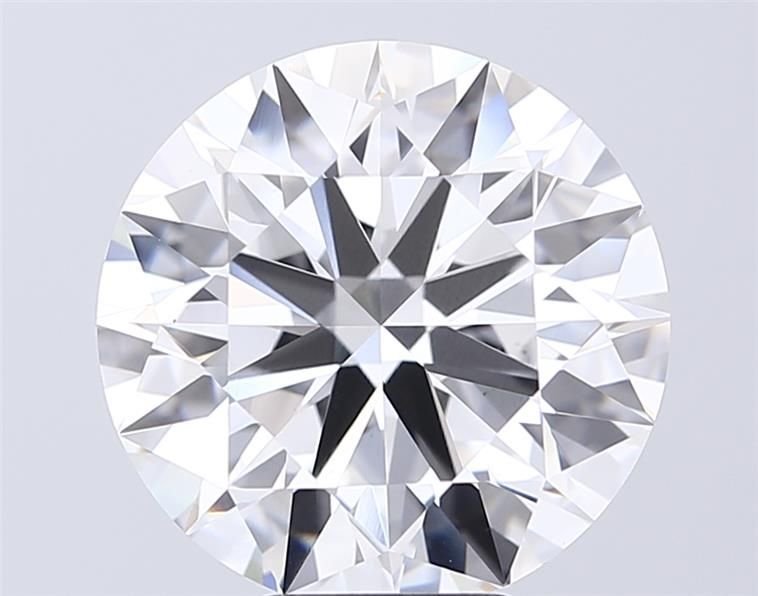 7.03ct D VS1 Rare Carat Ideal Cut Round Lab Grown Diamond