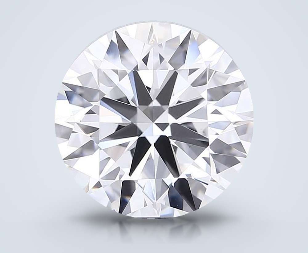 7.03 Carat Round Lab Diamond