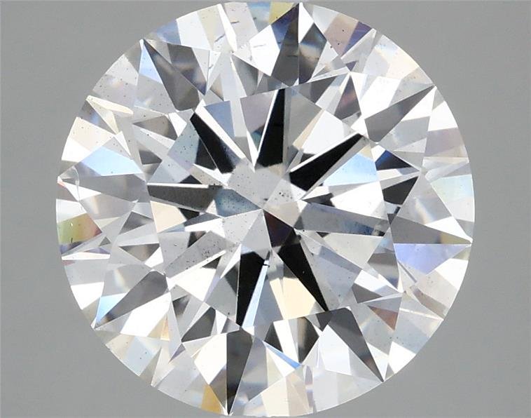 3.90ct F SI1 Rare Carat Ideal Cut Round Lab Grown Diamond