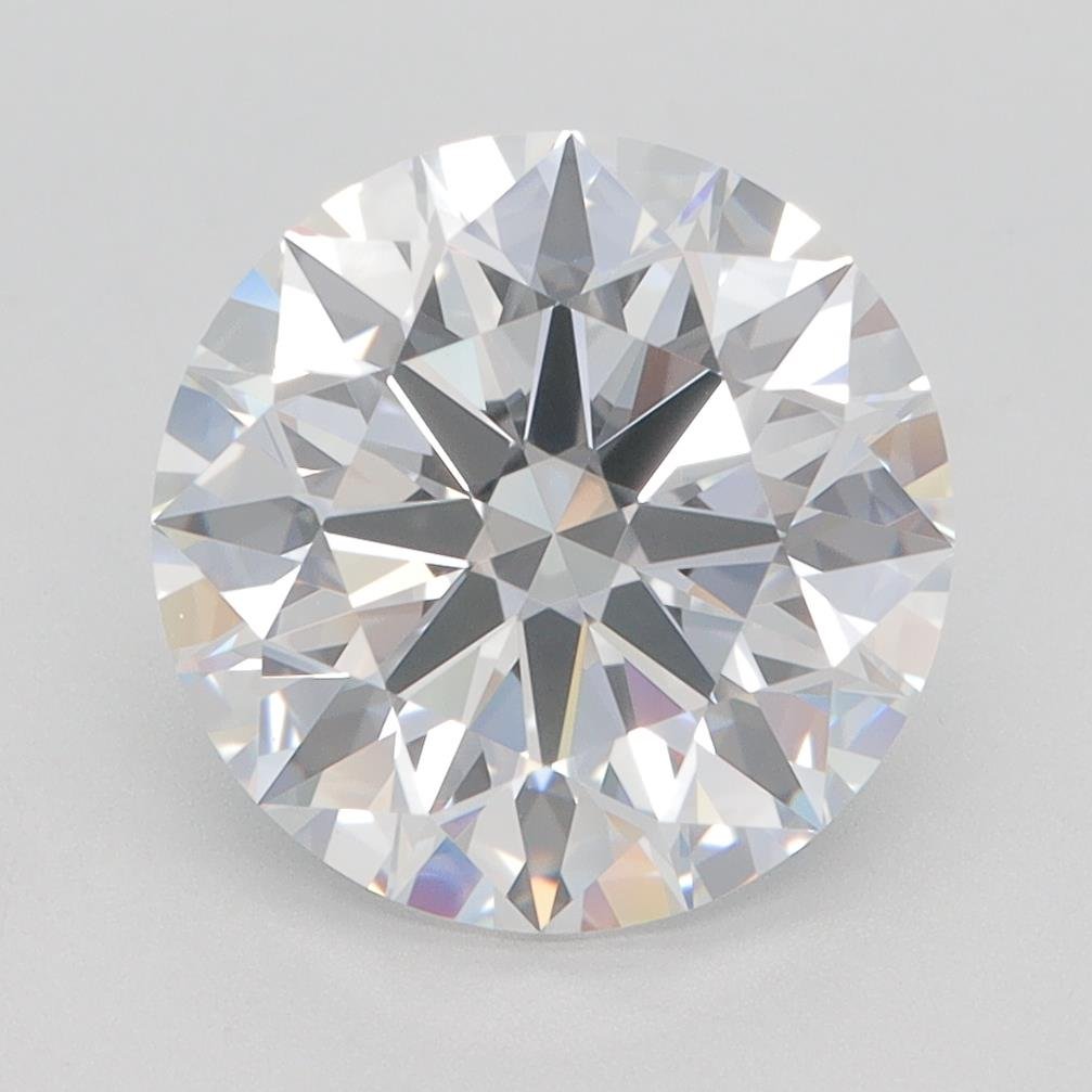 3.53ct D VVS1 Rare Carat Ideal Cut Round Lab Grown Diamond