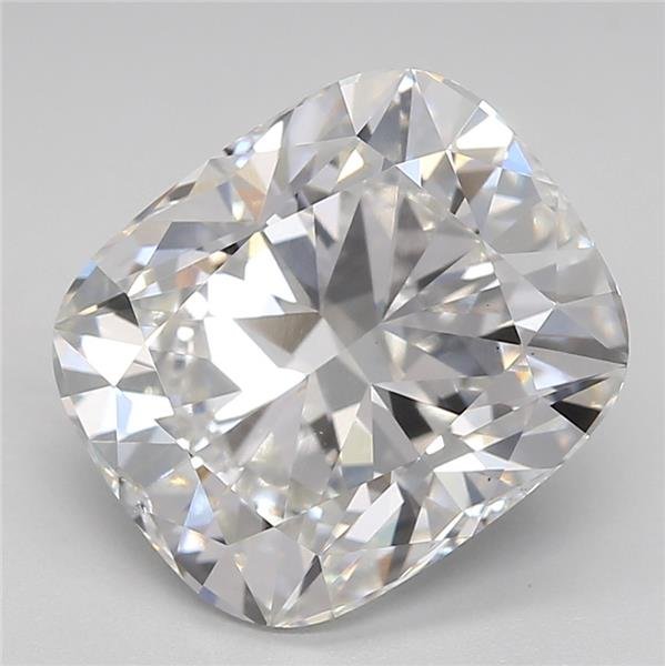 4.36ct G VS2 Rare Carat Ideal Cut Cushion Lab Grown Diamond