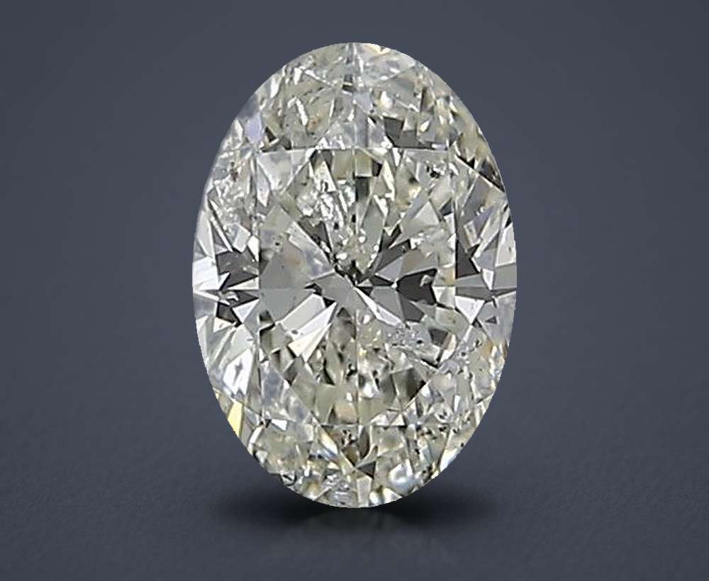 0.96 Carat Oval Natural Diamond