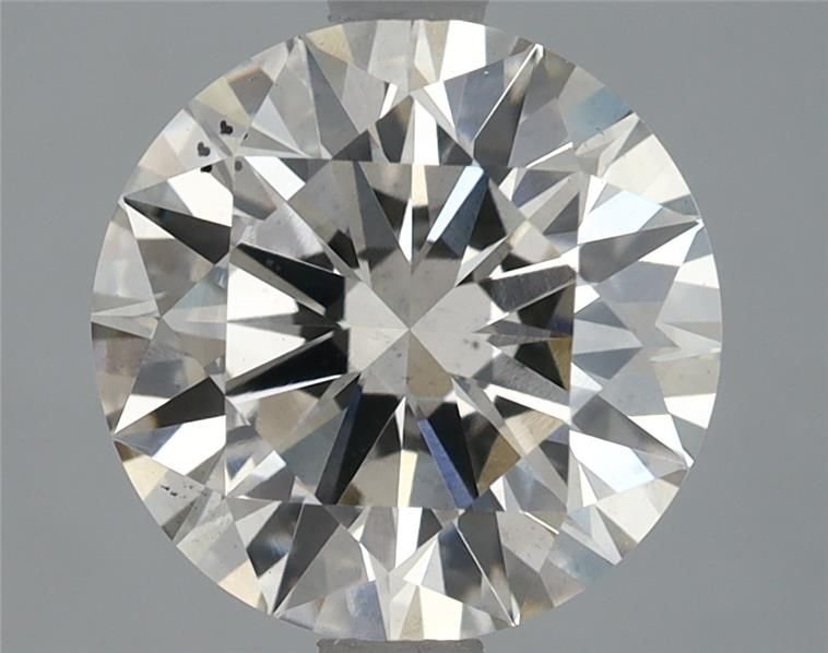 2.49ct K VS2 Rare Carat Ideal Cut Round Lab Grown Diamond