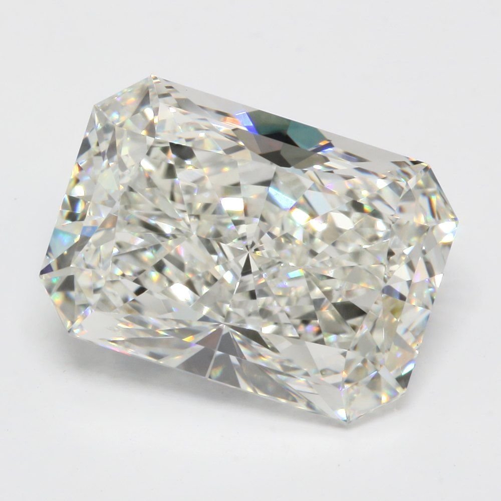 4.95ct G VVS2 Rare Carat Ideal Cut Radiant Lab Grown Diamond
