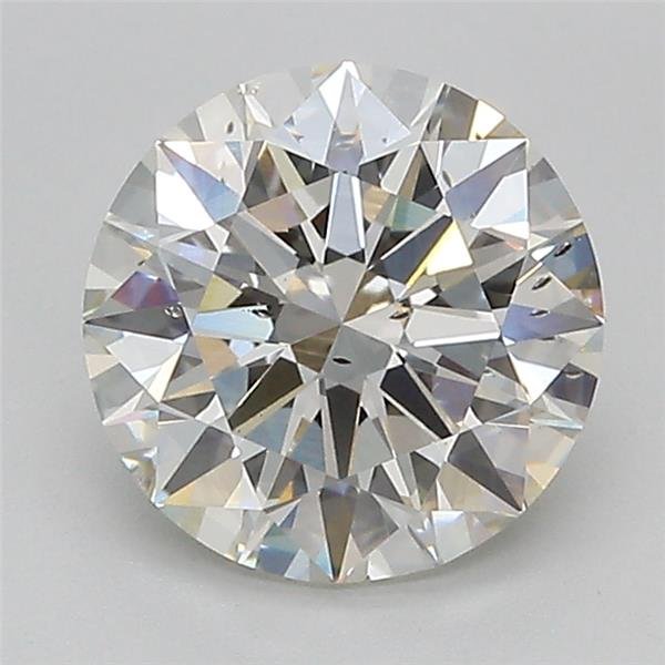 2.06ct I SI1 Rare Carat Ideal Cut Round Lab Grown Diamond